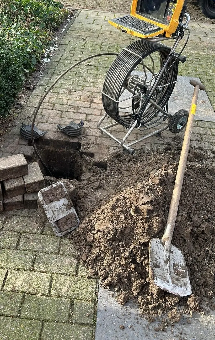Camera-inspectie van riolering